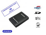 Zmieniarka cyfrowa emulator MP3 USB SD HONDA ACURA CD z obsługą dwóch zmieniarek - NVOX NV1086M HONDA 2Y ACURA CD