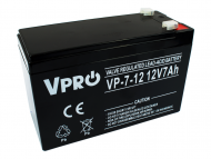 Akumulator VPRO 7 Ah 12V AGM VRLA - VPRO 7 Ah 12V AGM VRLA