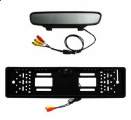 Zestaw kamera cofania i lusterko wsteczne z monitorem samochodowym LCD 4.3" cala AV 12V - ET-3688/436
