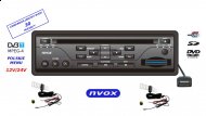 NVOX DV414UDT odtwarzacz samochodowy DVD USB SD z cyfrowym tunerem telewizyjnym DVB-T MPEG4 1 DIN 12V 24V - NVOX DV414UDT