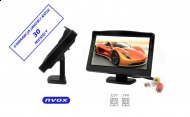 NVOX HM5002 Monitor samochodowy cofania lub wolnostojący LCD 5" cali LED AV 12V - NVOX HM5002