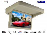 NVOX RFVT1859M BE Monitor podwieszany podsufitowy automatycznie opuszczany LED HD 18" HDMI USB SD Video-IN 24V - NVOX RFVT1859M BE