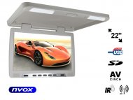 NVOX RF2289U GR Monitor podwieszany podsufitowy LCD 22" cale LED USB SD IR FM - NVOX RF2289U GR