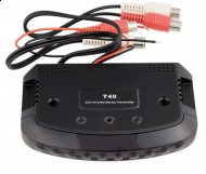 NVOX T40 Nadajnik transmiter IR dwukanałowy na słuchawki bezprzewodowe - NVOX T40