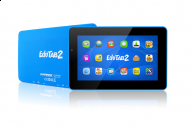 OVERMAX EduTab2 Blue Tablet dla dzieci LED Multitouch 7" Android 4.1 Wi-Fi HDMI USB SD Dwie Kamery - Overmax OV-EduTab2 Blue