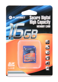 Karta pamięci SD 16GB SDHC class6 PLATINET - PLY0134