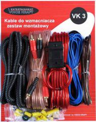 VoiceKraft VK 3 zestaw kabli połączeniowych do wzmacniacza - VoiceKraft VK 3