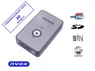 Zmieniarka cyfrowa emulator MP3 USB SD FIAT 8PIN - NVOX NV1080A FIAT 8PIN