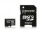 (1) Karta pamięci microSDHC Transcend Premium 300x UHS-1 CLASS 10 16GB z odczytem do 45MB/s oraz adapter - Transcend TS16GUSDU1-16GB