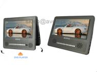 SONIC DPX 3270S przenośny odtwarzacz DVD + 2 monitory LCD 7" 12V - SONIC DPX 3270 S