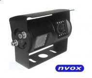 Samochodowa podwójna kamera cofania 4 PIN CCD w metalowej obudowie 12V 24V - NVOX GDB203D