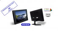 NVOX PC 1048V VGA Monitor LCD 10" cali LED VGA AV 12V 230V - NVOX PC 1048V VGA