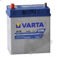 Akumulator VARTA BLUE DYNAMIC A15 40AH JL+ 330A 12V - VARTA BLUE A15 40AH JL+