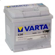 Akumulator VARTA SILVER DYNAMIC C30 54AH P+ 530A 12V - VARTA SILVER C30 54AH P+