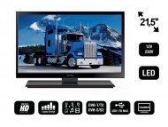 Mistral MI-TV2155 Telewizor 21,5" LED HD z tunerem DVB-T/T2/S2/C i analogowym oraz USB HDMI VGA 12V 24V - Mistral MI-TV2155