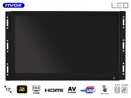 Monitor dotykowy IPS open frame LED 13" FULL HD VGA HDMI USB AV 12V 230V  - NVOX OP1338VTC CAP IPS