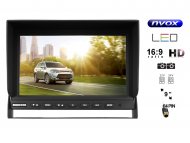 NVOX HM942 Monitor samochodowy lub wolnostojący LCD 9" cali z obsługa do 2 kamer 4PIN 12V 24V - NVOX HM942