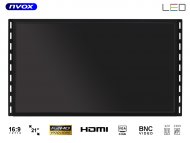 Monitor open frame LED 21" VGA HDMI USB BNC 12V 230V - NVOX OP2150VH