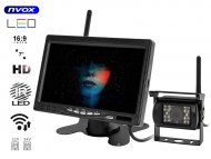 Monitor samochodowy LCD 7" 12/24V oraz kamera noktowizyjna - NVOX HM607WI-S ANALOG