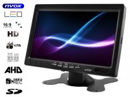 NVOX AHM612R-S DUAL monitor samochodowy wolnostojący LCD 7" cali AHD/HD 4PIN z ramką 12/24V ZESTAW - NVOX AHM612R-S DUAL 4PIN UNIWERSALNY 
