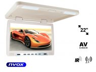 NVOX RF2289 BE Monitor podwieszany podsufitowy LCD 22" cale LED IR FM VGA - NVOX RF2289 BE