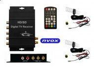 NVOX DVB-T 688A Samochodowy tuner telewizyjny DVB-T MPEG 4 AV 2 anteny - NVOX DVB-T 688A