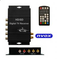 NVOX DVB-T 688  Samochodowy tuner telewizyjny DVB-T MPEG 4 AV 2 anteny - NVOX DVB-T 688