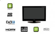 Telewizor Technika 22254C 22" z USB DivX DVB-T MPEG4 - TECHNIKA 22254C