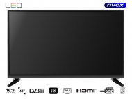 Telewizor LED 43'' z DVB-T/C MPEG-4/2 USB HDMI VGA 230V - NVOX 43C510