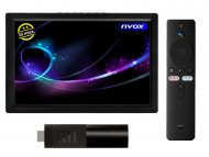 Telewizor przenośny turystyczny samochodowy LED 14" + XIAOMI MI STICK SMART - DVB14T + XIAOMI MI TV STICK FULL HD 1GB