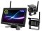 (1) Zestaw monitor samochodowy LCD 7" 12V 24V oraz 2 kamery bezprzewodowe - NVOX HM6072WI-S 7" ANALOG 