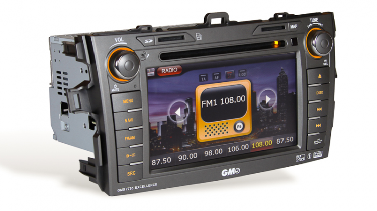 GMS 7755 Excellence Multimedialna stacja nawigacja